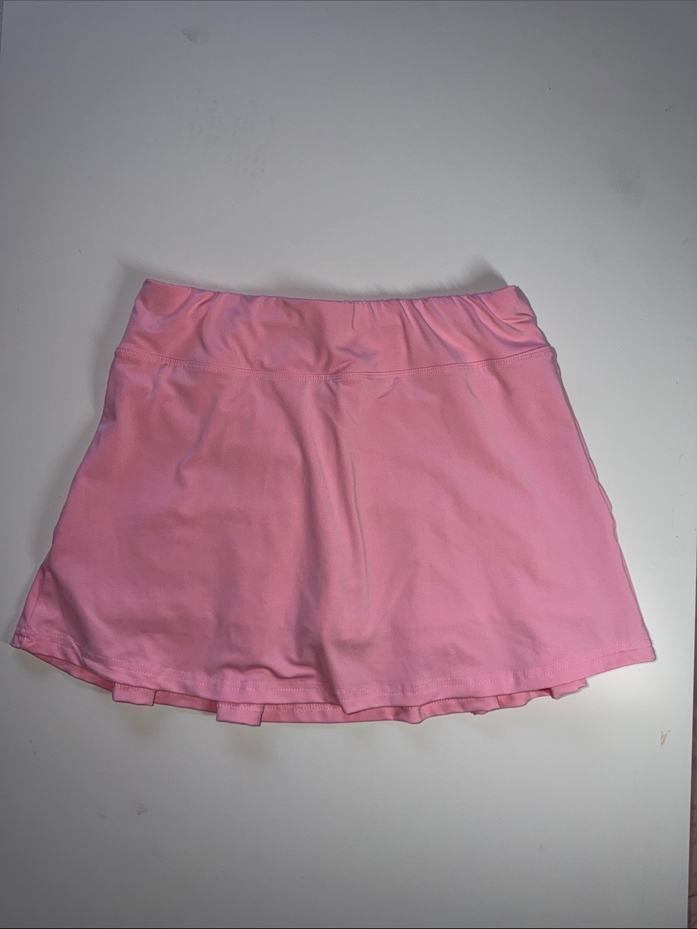 Light Pink Tennis Skirt with Comfortable Waistband